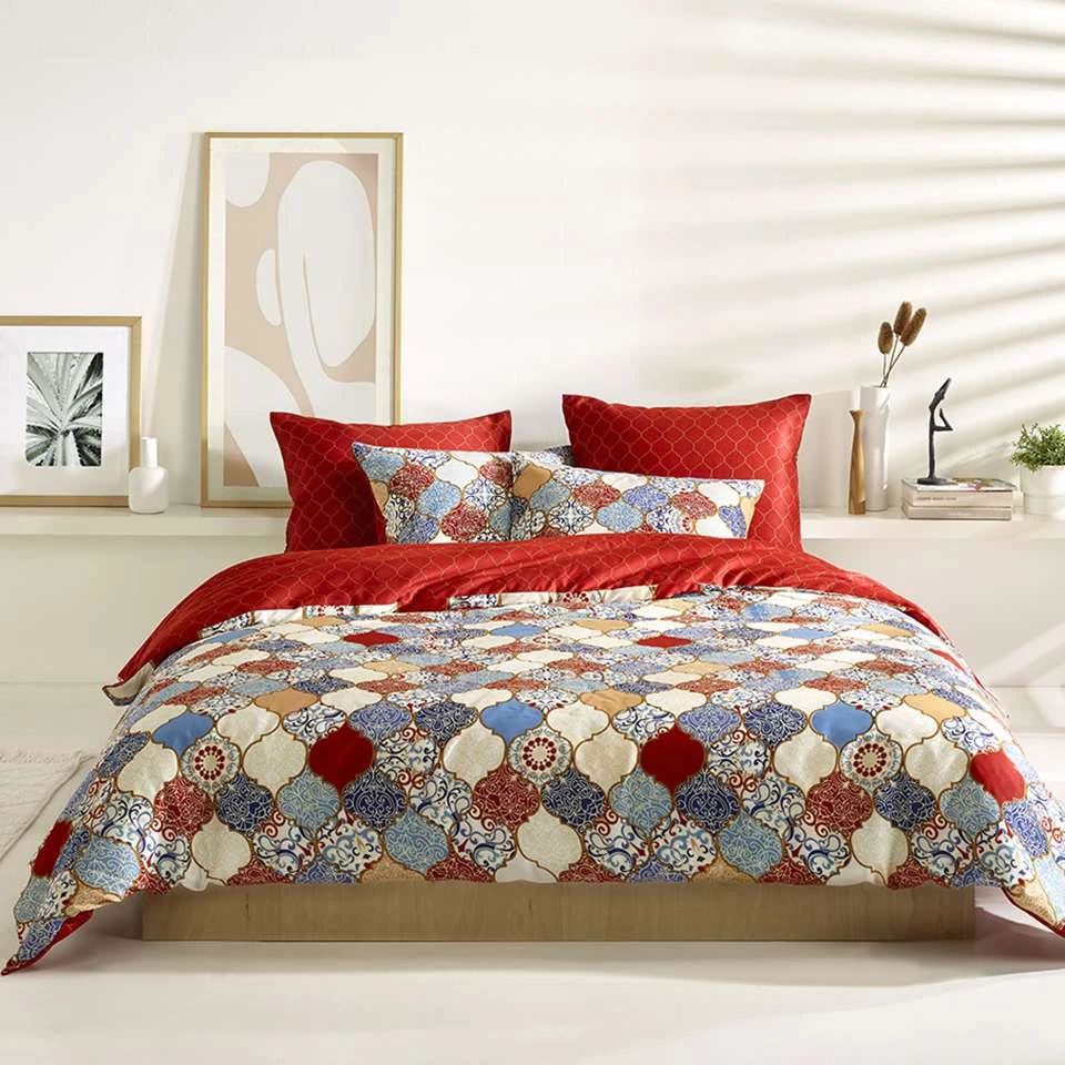 De Witte Lietaer Dekbedovertrek Medina - 260 X 240 Cm - Katoen 3 De Witte Lietaer Dekbedovertrek Medina - 260 X 240 Cm - Katoen