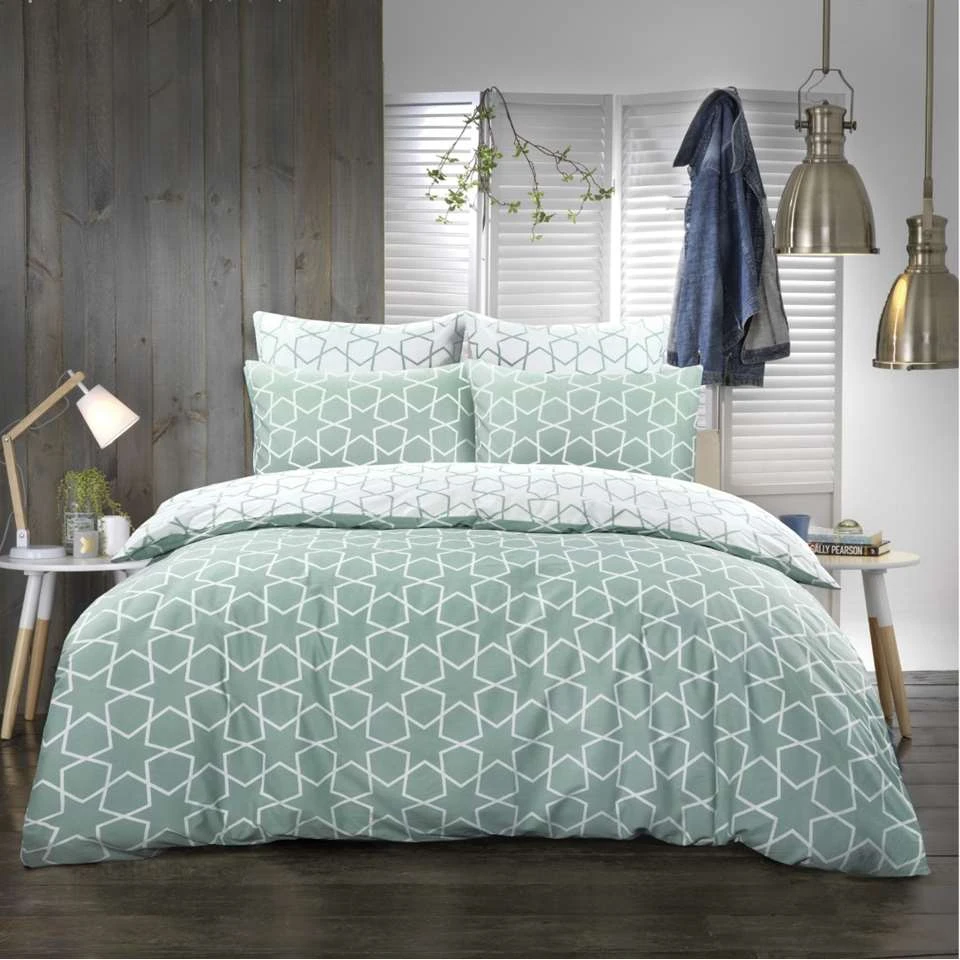 Day Dream Dekbedovertrek Floor - 240x200/220 Cm - Blauw 4 Day Dream Dekbedovertrek Floor - 240x200/220 Cm - Blauw - Afbeelding 2