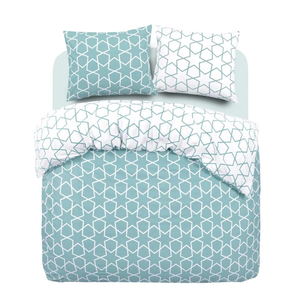 Day Dream Dekbedovertrek Floor - 240x200/220 Cm - Blauw 3 Day Dream Dekbedovertrek Floor - 240x200/220 Cm - Blauw