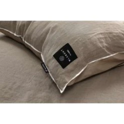 BLCKOUT Ohio - Linnen - Dekbedovertrek - 240x200/220 Cm - Crème -Knusse Nacht 1927124095 0103