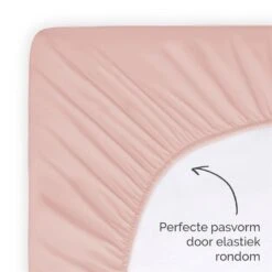 Byrklund - Hoeslaken Jersey - 180x220 Cm - Oud Roze -Knusse Nacht 1961849564 0103