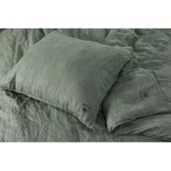 BLCKOUT Alabama - Linnen - Dekbedovertrek - 140x200/220 Cm - Groen -Knusse Nacht 1970871434 0103