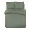 BLCKOUT Alabama - Linnen - Dekbedovertrek - 140x200/220 Cm - Groen