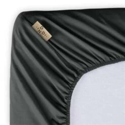 Dindi Home - Hoeslaken Basic Beauty - 140x200 Cm - Zwart -Knusse Nacht 1980728974 0103