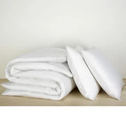 De Witte Lietaer Dekbedovertrek Katoen Satijn Olivia - 200 X 200/220 Cm - Wit -Knusse Nacht 1993079754 0102