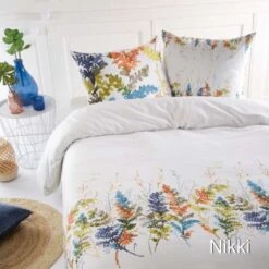 Papillon Dekbedovertrek Nikki - 200x200/220 Cm - Multikleur -Knusse Nacht 1999054885 0101