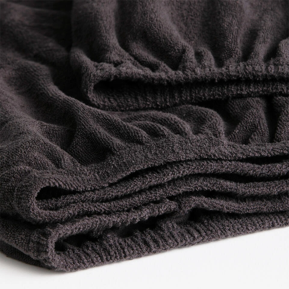 Cinderella - Topper Hoeslaken (tot 15 Cm) - Badstof - 180x200/210 - Anthracite 5 Cinderella - Topper Hoeslaken (tot 15 Cm) - Badstof - 180x200/210 - Anthracite - Afbeelding 3