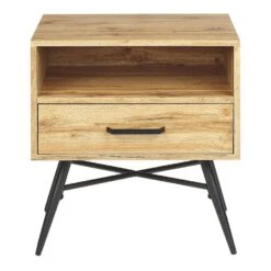 Beliani Nachtkast LUBOCK - Lichte Houtkleur Mdf 9 Beliani Nachtkast LUBOCK - Lichte Houtkleur Mdf -Knusse Nacht 2481b344c68b4422b6f9a560e6a95c0c