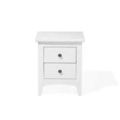 Beliani Nachtkast JOLIET - Wit Mdf, Vezelplaat -Knusse Nacht 2c114864f53841858f88a420c6877a21