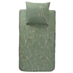 Comfort Dekbedovertrek Muriel - Groen - 140x200/220 Cm -Knusse Nacht 31104675 0101