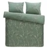 Comfort Dekbedovertrek Muriel - Groen - 200x200/220 Cm -Knusse Nacht 31104676