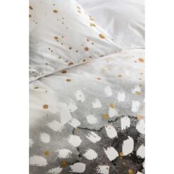 Walra Dekbedovertrek Golden Canvas - Wit - 200x200/220 Cm 8 Walra Dekbedovertrek Golden Canvas - Wit - 200x200/220 Cm -Knusse Nacht 31104892 9000