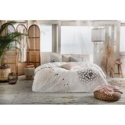 Walra Dekbedovertrek Golden Canvas - Wit - 200x200/220 Cm 9 Walra Dekbedovertrek Golden Canvas - Wit - 200x200/220 Cm -Knusse Nacht 31104892 9050