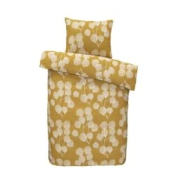 Easy Dekbedovertrek Mare - Oker - 140x200 Cm -Knusse Nacht 31104963 0100