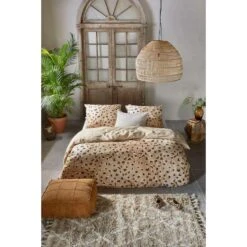 Walra Dekbedovertrek Wild Animal - Toffee - 200x200/220 Cm -Knusse Nacht 31105477 9051