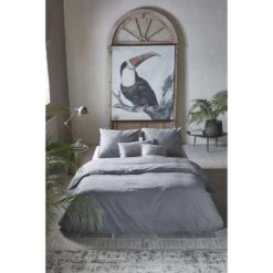 Walra Dekbedovertrek Vintage Cotton - Grijs - 140x200/220 Cm 8 Walra Dekbedovertrek Vintage Cotton - Grijs - 140x200/220 Cm -Knusse Nacht 31105566 0004