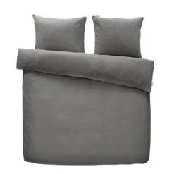 Walra Dekbedovertrek Vintage Cotton - Grijs - 240x200/220 Cm