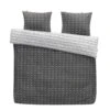 Walra Dekbedovertrek More Dashes - Antraciet - 240x200/220 Cm 1 Walra Dekbedovertrek More Dashes - Antraciet - 240x200/220 Cm -Knusse Nacht 31105586