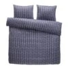 Royal Dekbedovertrek Newark - Blauw - 200x220/250 Cm