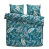 Comfort Dekbedovertrek Jasmine Botanisch - Blauwgroen - 200x200/220 Cm 1 Comfort Dekbedovertrek Jasmine Botanisch - Blauwgroen - 200x200/220 Cm -Knusse Nacht 31105826