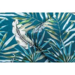 Comfort Dekbedovertrek Jasmine Botanisch - Blauwgroen - 140x200/220 Cm -Knusse Nacht 31105826 9000 1