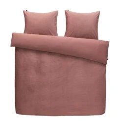 Royal At Home By Beddinghouse Dekbedovertrek Cosy Corduroy - Roze - 200x200/220 Cm
