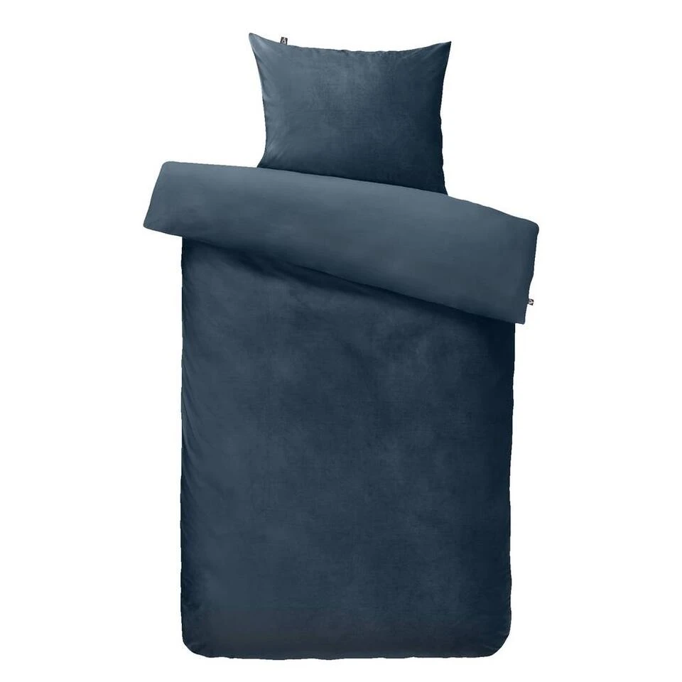 Royal At Home By Beddinghouse Dekbedovertrek Tender - Blauw - 140x200/220 Cm 3 Royal At Home By Beddinghouse Dekbedovertrek Tender - Blauw - 140x200/220 Cm