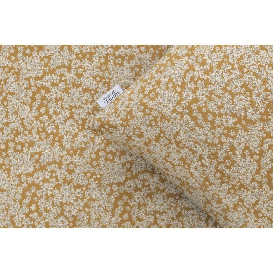 Royal Ariadne At Home Dekbedovertrek Tiny Florals Bloemen - Oker - 200x200/220 Cm 4 Royal Ariadne At Home Dekbedovertrek Tiny Florals Bloemen - Oker - 200x200/220 Cm - Afbeelding 2