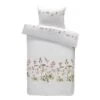 Royal Marjolein Bastin Dekbedovertrek Graceful Bloemen - Wit - 140x200/220 Cm