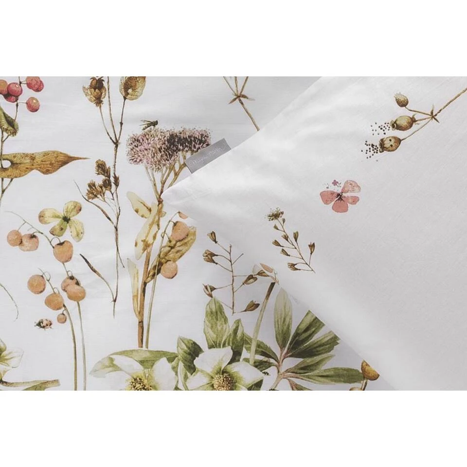 Royal Marjolein Bastin Dekbedovertrek Graceful Bloemen - Wit - 200x200/220 Cm 4 Royal Marjolein Bastin Dekbedovertrek Graceful Bloemen - Wit - 200x200/220 Cm - Afbeelding 2