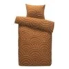 Comfort Dekbedovertrek Sendai Grafisch - Caramel - 140x200/220 Cm 2 Comfort Dekbedovertrek Sendai Grafisch - Caramel - 140x200/220 Cm -Knusse Nacht 31105995