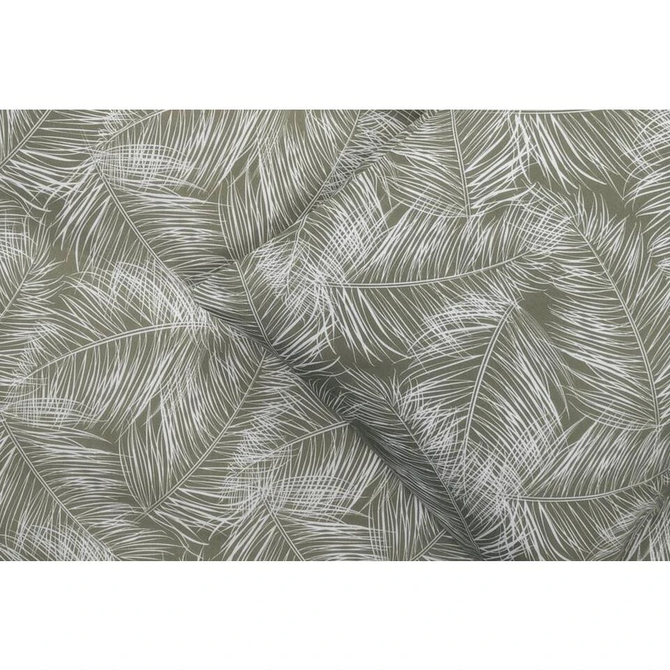 Dekbedovertrek Odin Botanisch - Grijsgroen - 200x220 Cm 4 Dekbedovertrek Odin Botanisch - Grijsgroen - 200x220 Cm - Afbeelding 2