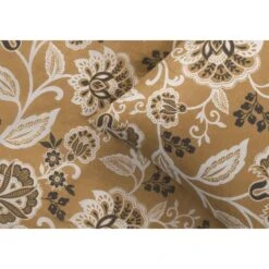 Dekbedovertrek Linea Botanisch - Oker - 200x220 Cm -Knusse Nacht 31106048 9000