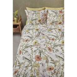 Ariadne At Home Dekbedovertrek Pretty Floral Bloemen - Naturel - 200x200/220 Cm -Knusse Nacht 31106073 9050