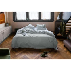 Dindi Home Dekbedovertrek Cute Flowers Bloemen - Groen - 200x200/220 Cm 7 Dindi Home Dekbedovertrek Cute Flowers Bloemen - Groen - 200x200/220 Cm -Knusse Nacht 31106099 9050