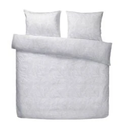 Royal Dekbedovertrek Madeleine Botanisch - Wit - 200x200/220 Cm