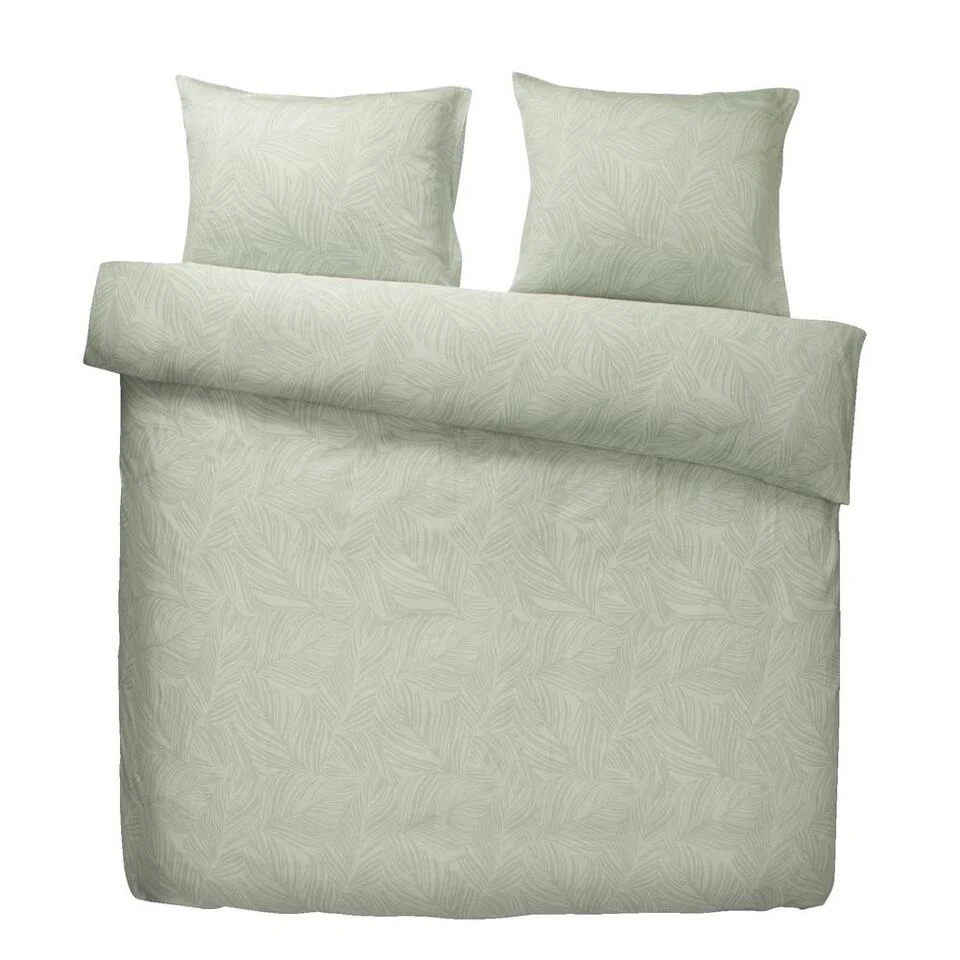 Royal Dekbedovertrek Madeleine Botanisch - Groen - 200x200/220 Cm 3 Royal Dekbedovertrek Madeleine Botanisch - Groen - 200x200/220 Cm