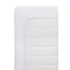 Hoeslaken Jersey - Wit - 140x200 Cm -Knusse Nacht 32100181