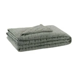 Sprei Novy - Groen - 240x240 Cm -Knusse Nacht 33200114 0300