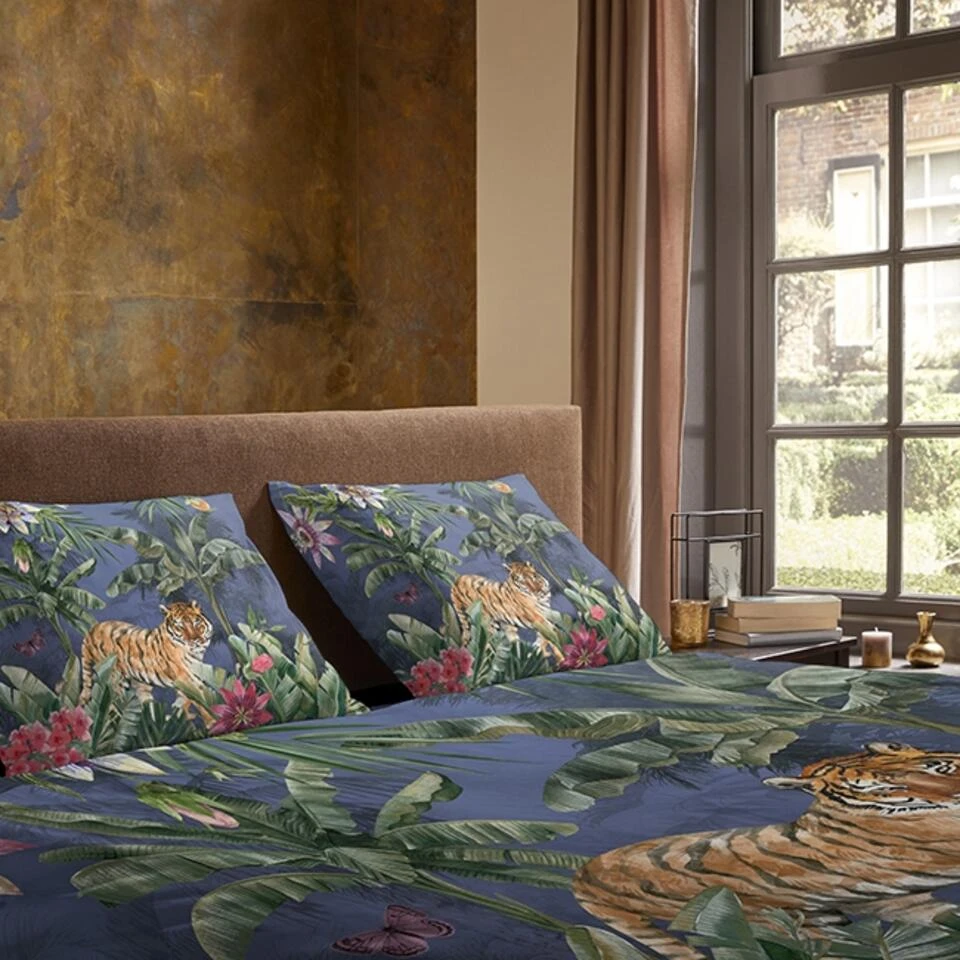 Pure Dekbedovertrek Tijger Kane-2-persoons (200 X 200/220 Cm) 4 Pure Dekbedovertrek Tijger Kane-2-persoons (200 X 200/220 Cm) - Afbeelding 2