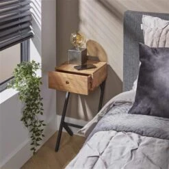 Hoyz - Nachtkastje XS Balance - Massief Acaciahout -Knusse Nacht 7c151060b0054e629237b0fe87720fea