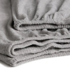 Cinderella - Topper Hoeslaken (tot 15 Cm) - Badstof - 80/90x200/210 - Light -Knusse Nacht 7d49e937e26948f7b85a66a90847b139