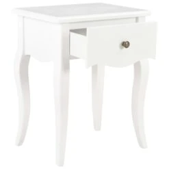 VidaXL Nachtkastje 40x30x50 Cm Massief Grenenhout Wit 8 VidaXL Nachtkastje 40x30x50 Cm Massief Grenenhout Wit -Knusse Nacht 7de79ce887a34a909ef6102c15c4c380