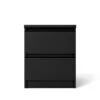 Nachtkastje Naia - 2 Lades - Mat Zwart -Knusse Nacht 81018624