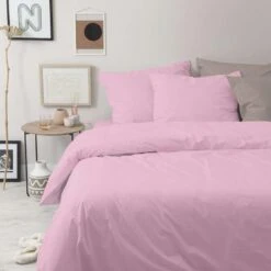 Cinderella Dekbedovertrek Weekend - Roze - 260x200/220 Cm 5 Cinderella Dekbedovertrek Weekend - Roze - 260x200/220 Cm -Knusse Nacht 81027279 0100