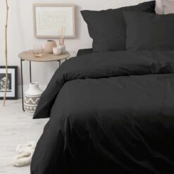 Cinderella Dekbedovertrek Weekend - Zwart - 140x200/220 Cm -Knusse Nacht 81027280 0100