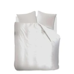 At Home By Beddinghouse Dekbedovertrek Easy - Wit - 200x200/220 Cm