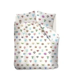 Ambiante Dekbedovertrek In Your Face - Multikleur - 240x200/220 Cm