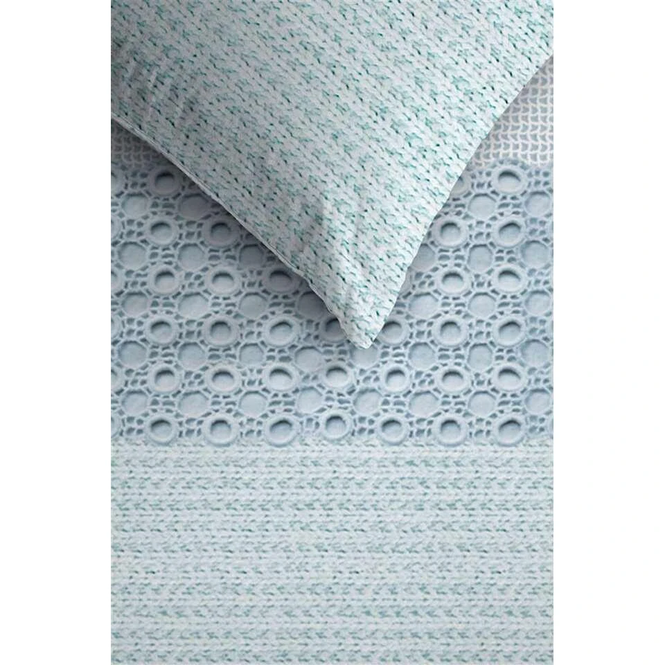 Ambiante Dekbedovertrek Laine - Blauw - 240x200/220 Cm 4 Ambiante Dekbedovertrek Laine - Blauw - 240x200/220 Cm - Afbeelding 2