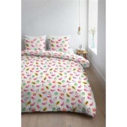 Ambiante Dekbedovertrek Tutti Frutti - Multikleur - 200x200/220 Cm -Knusse Nacht 81027915 0200
